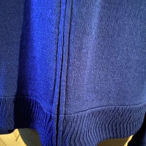 St John Knit Royal Blue Cardigan
